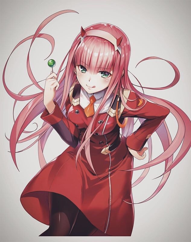 zero two is so cute  anime amino