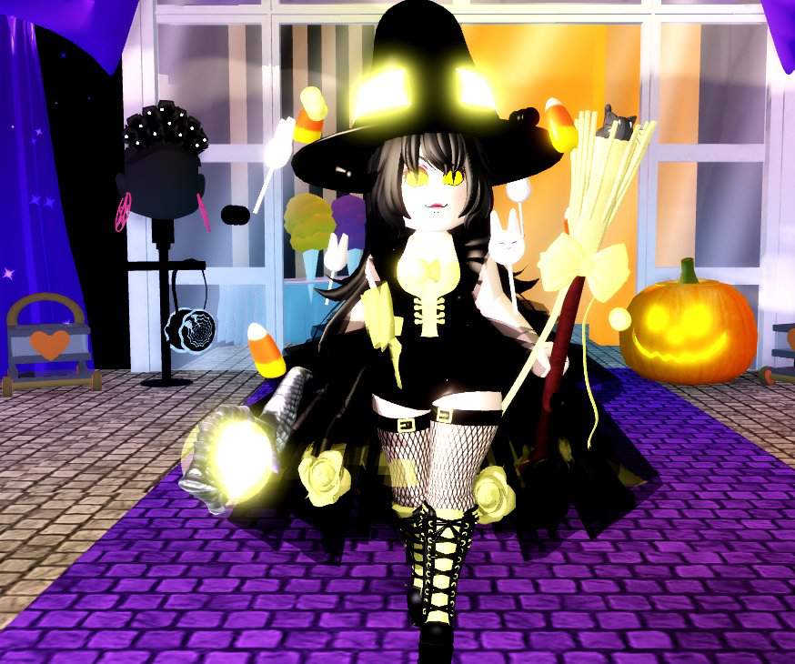 halloween costumes photoshoot cat neon royale roblox witch lantern jack