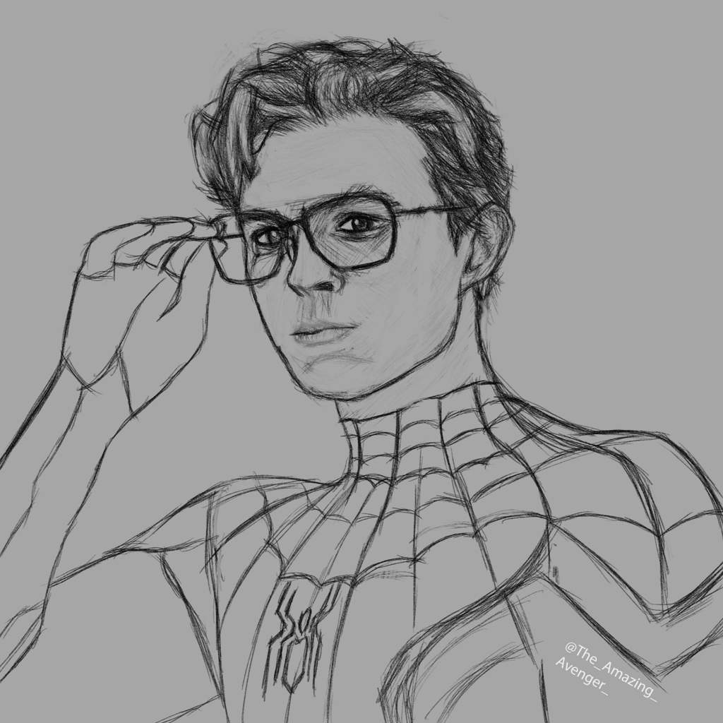 Peter Parker / Spider-Man Digital Art | Marvel Amino