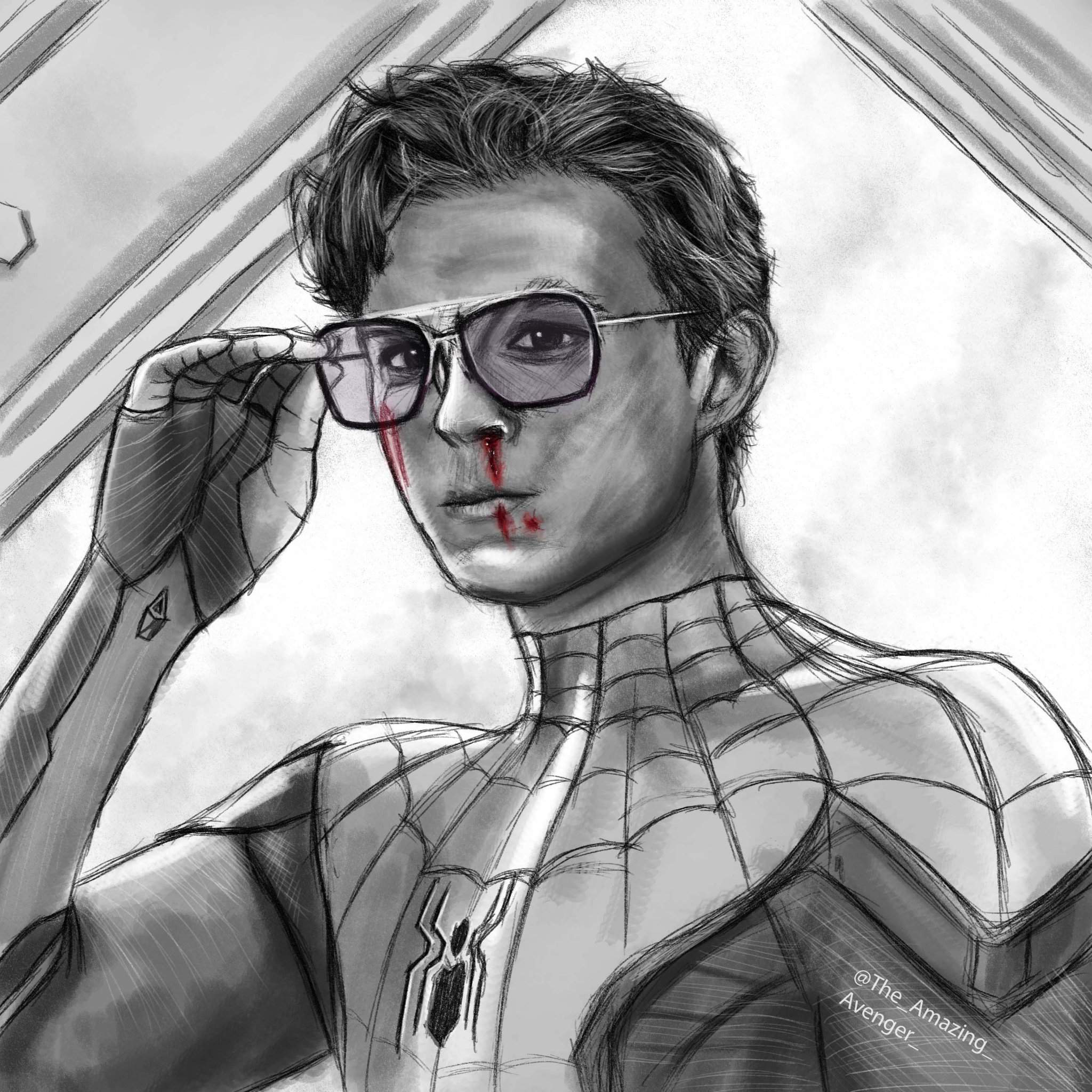 How To Draw Spider Man Tom Holland | Images and Photos finder
