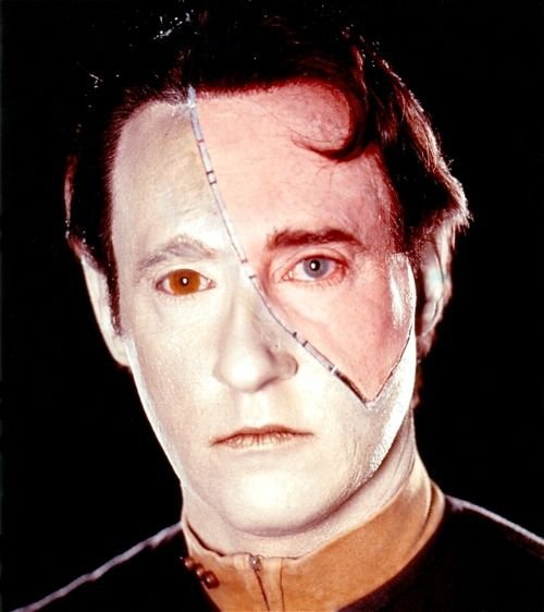 First Contact Data Digital Makeup | Star Trek Amino