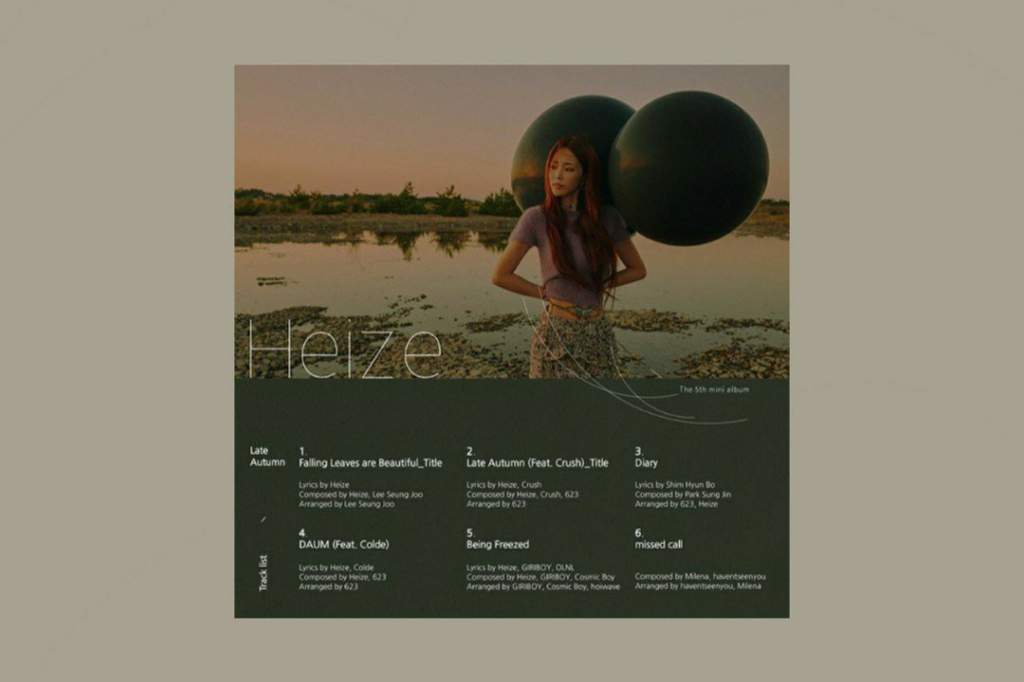 Heize 5th Mini Album Late Autumn Review K Pop Amino