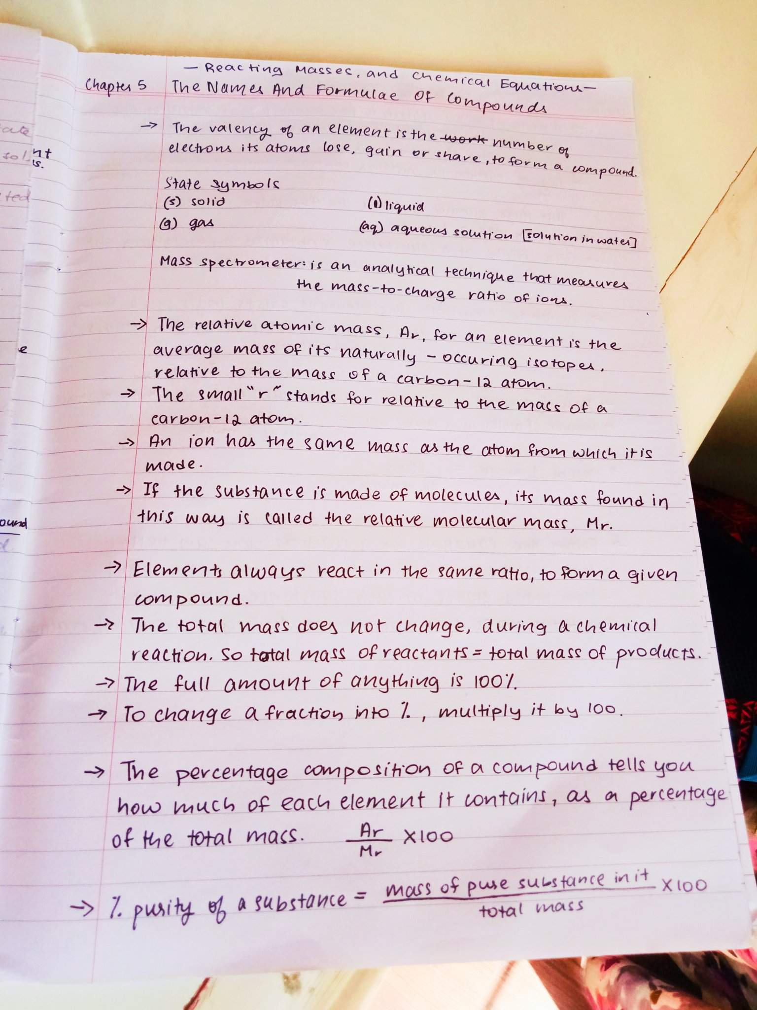 Chemistry Notes •°•°•★ | Studying Amino Amino