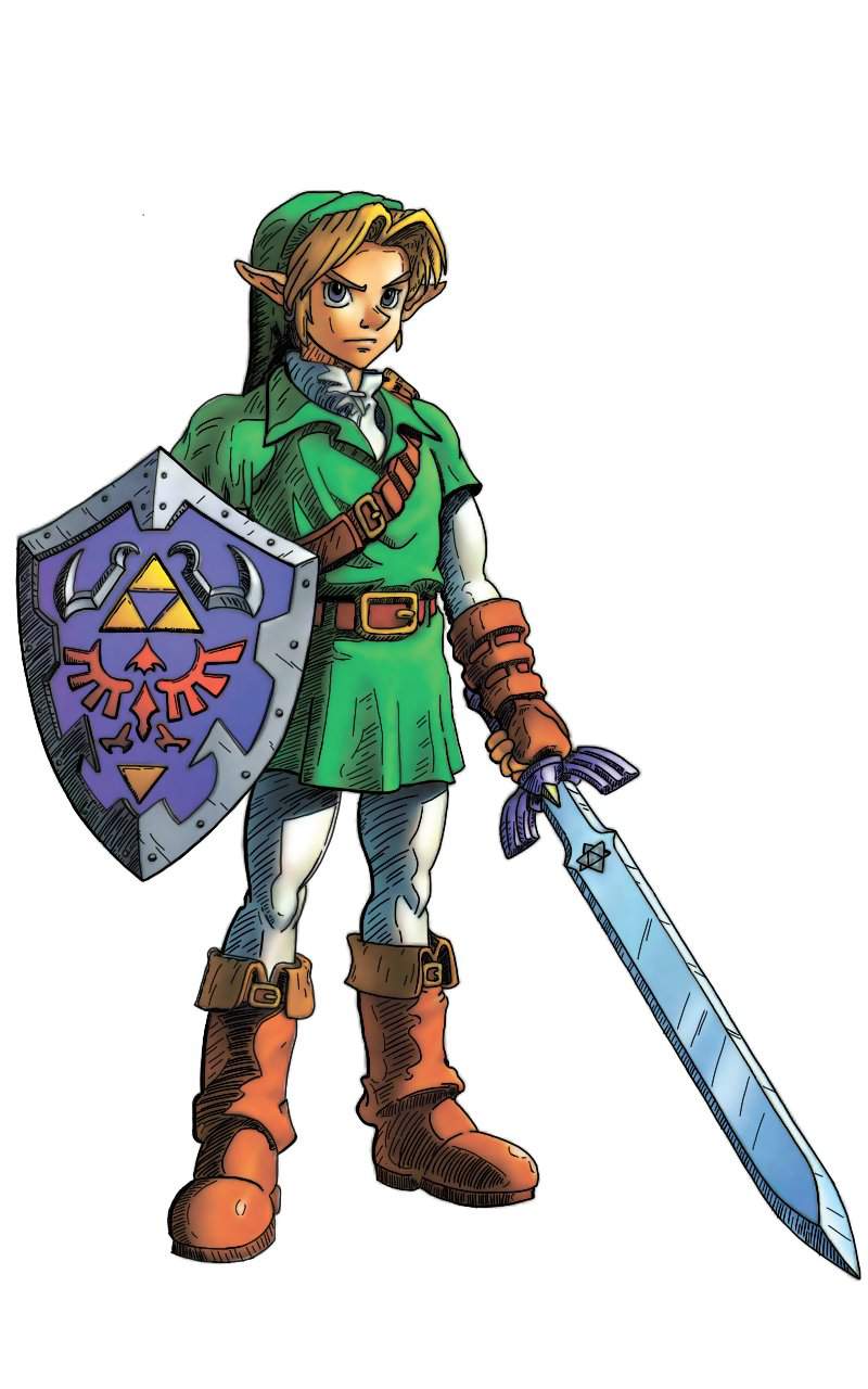 Cell Shaded Hero of Time | Zelda Amino