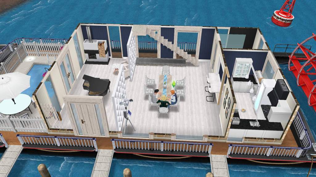 Casa barco | Los Sims Freeplay Amino Amino