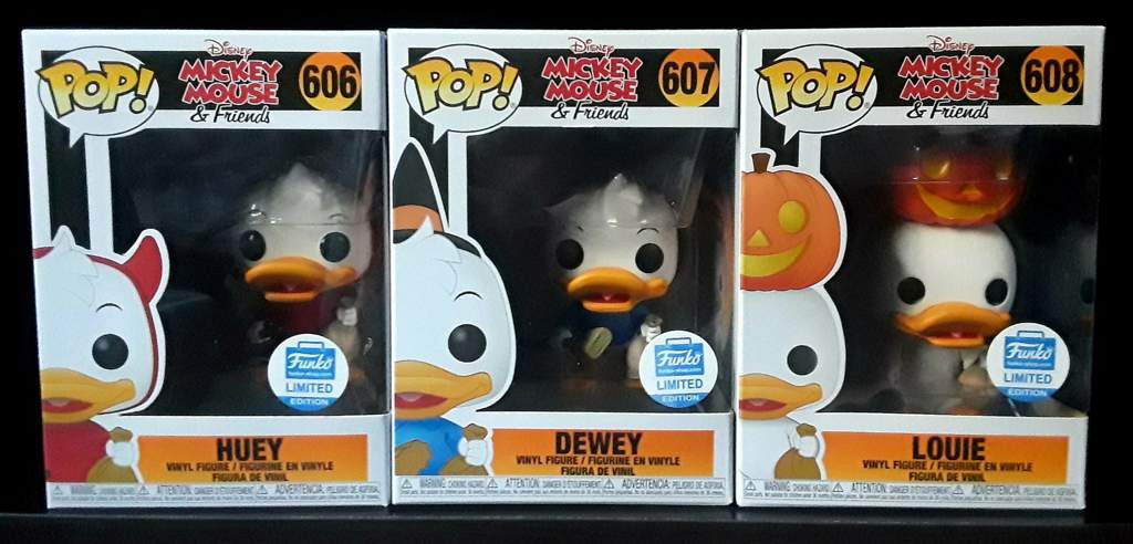 Huey, Dewey, and Louie (Trick or Treat Outfits) | Wiki | Funko! Amino