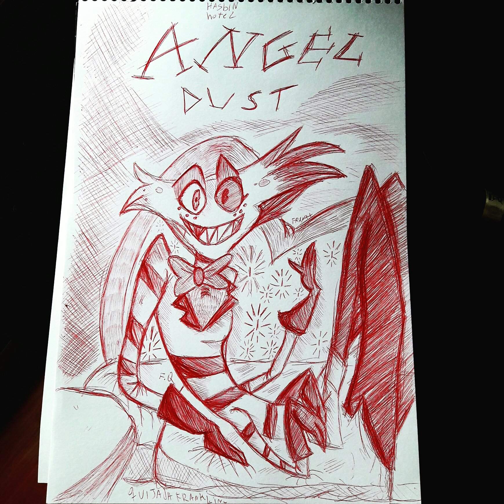 FANART de angel dust | •Dibujos y Animes• Amino