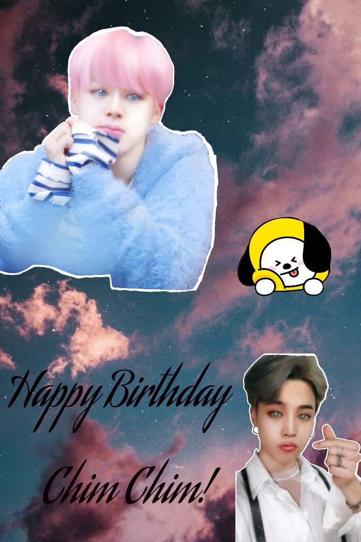 Happy birthday chimmy!! (Forgot to post this soorry) | ARMY's Amino