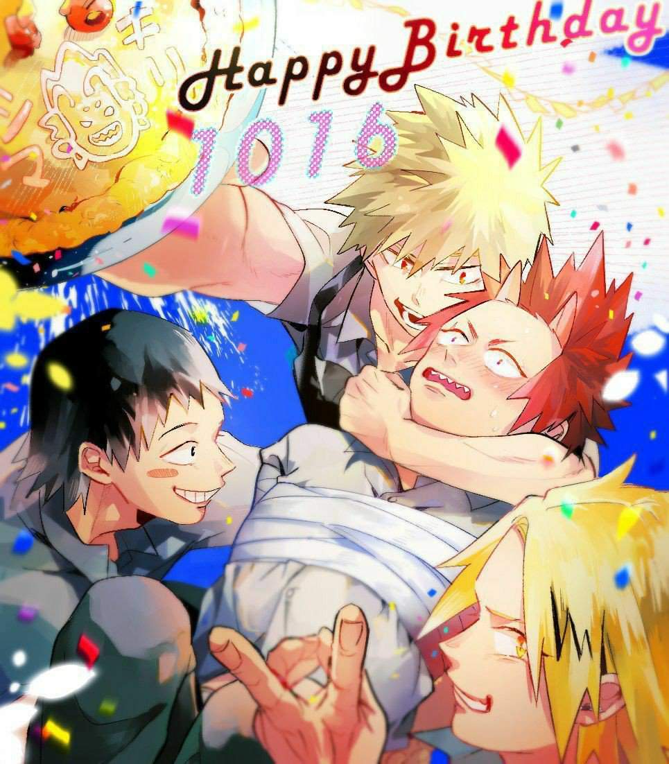 Happy Birthday Kirishima | My Hero Academia Amino