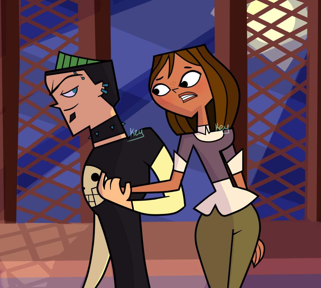 Duncan x Courtney~art trade | Total Drama Official Amino