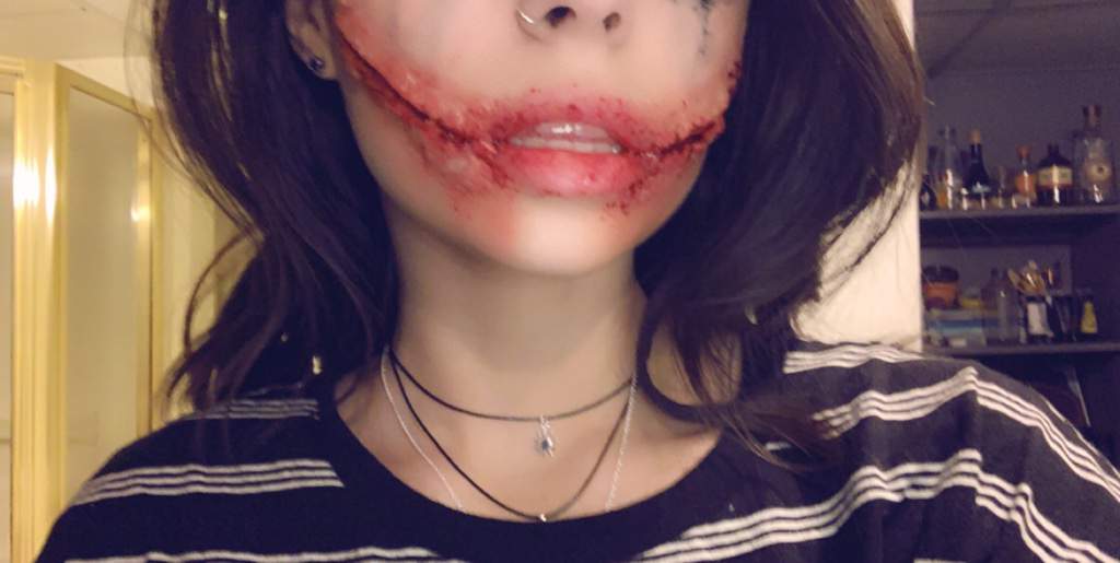 Even If You Slit My Mouth Slit mouth | Special Effects Makeup Amino
