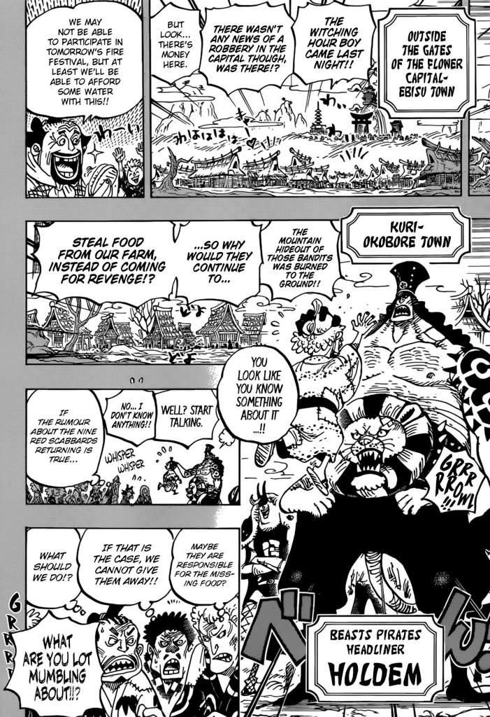 One Piece Chapter 959 Samurai Analysis One Piece Amino