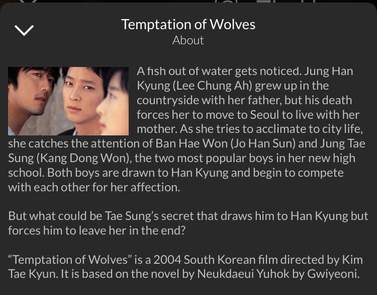 Temptation Of Wolves Asian Dramas And Movies Amino