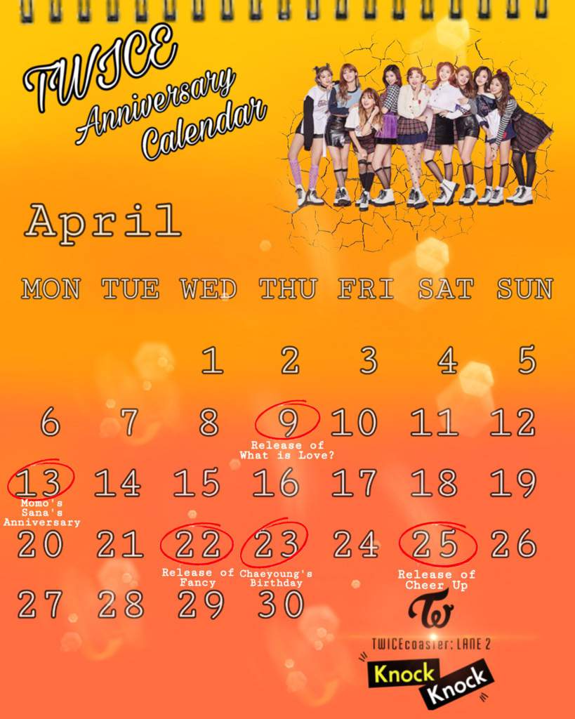 2020 TWICE Anniversary Calendar Twice (트와이스)ㅤ Amino