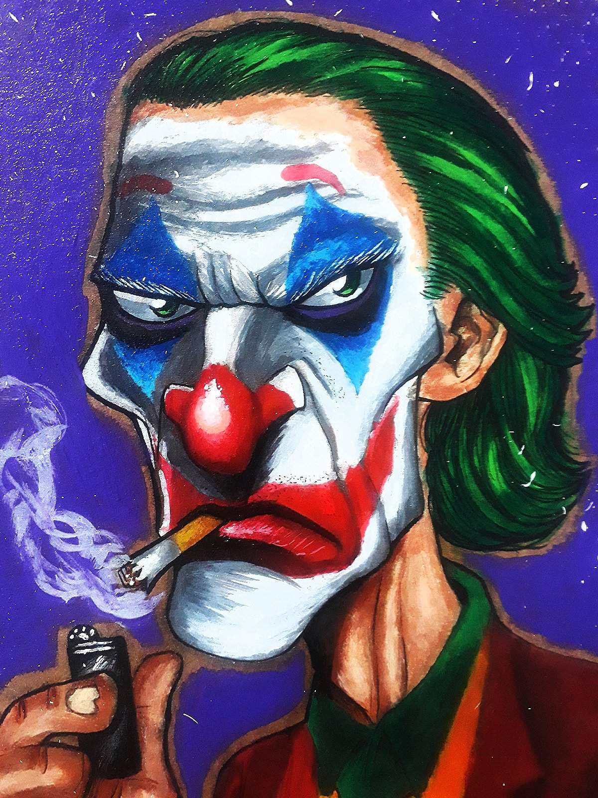 Caricatura do novo joker 🤡 🏼 close... | M(arte) Amino