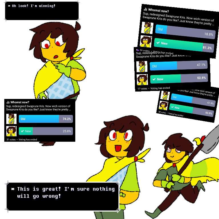 Swaprune Kris | Wiki | DeltaRune AU's. Amino