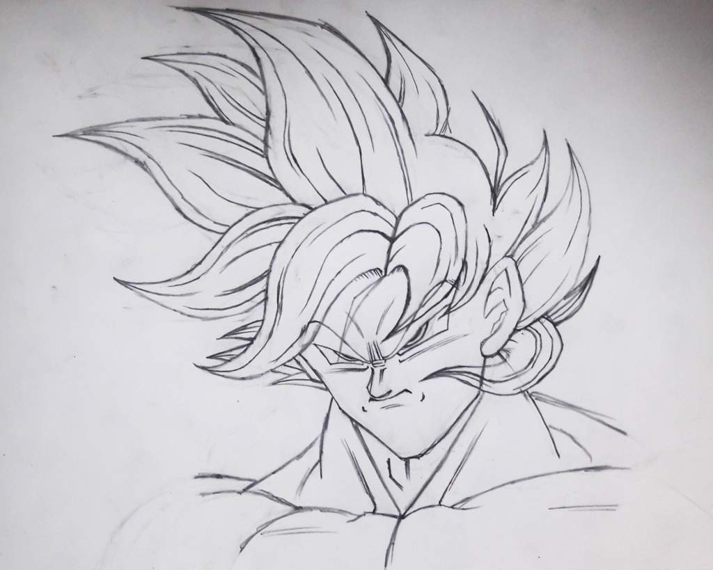 MUI Goku Drawing | DragonBallZ Amino