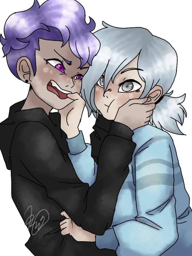 Stephen and Hosuh || screenshot redraw | !Danplan Amino! Amino