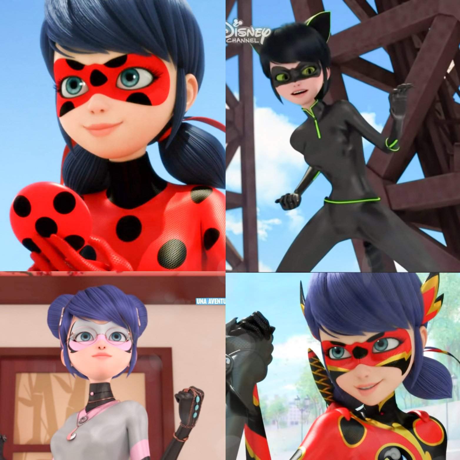 Ladybug forms 🐞🐱🐭🐲 | Miraculous Amino