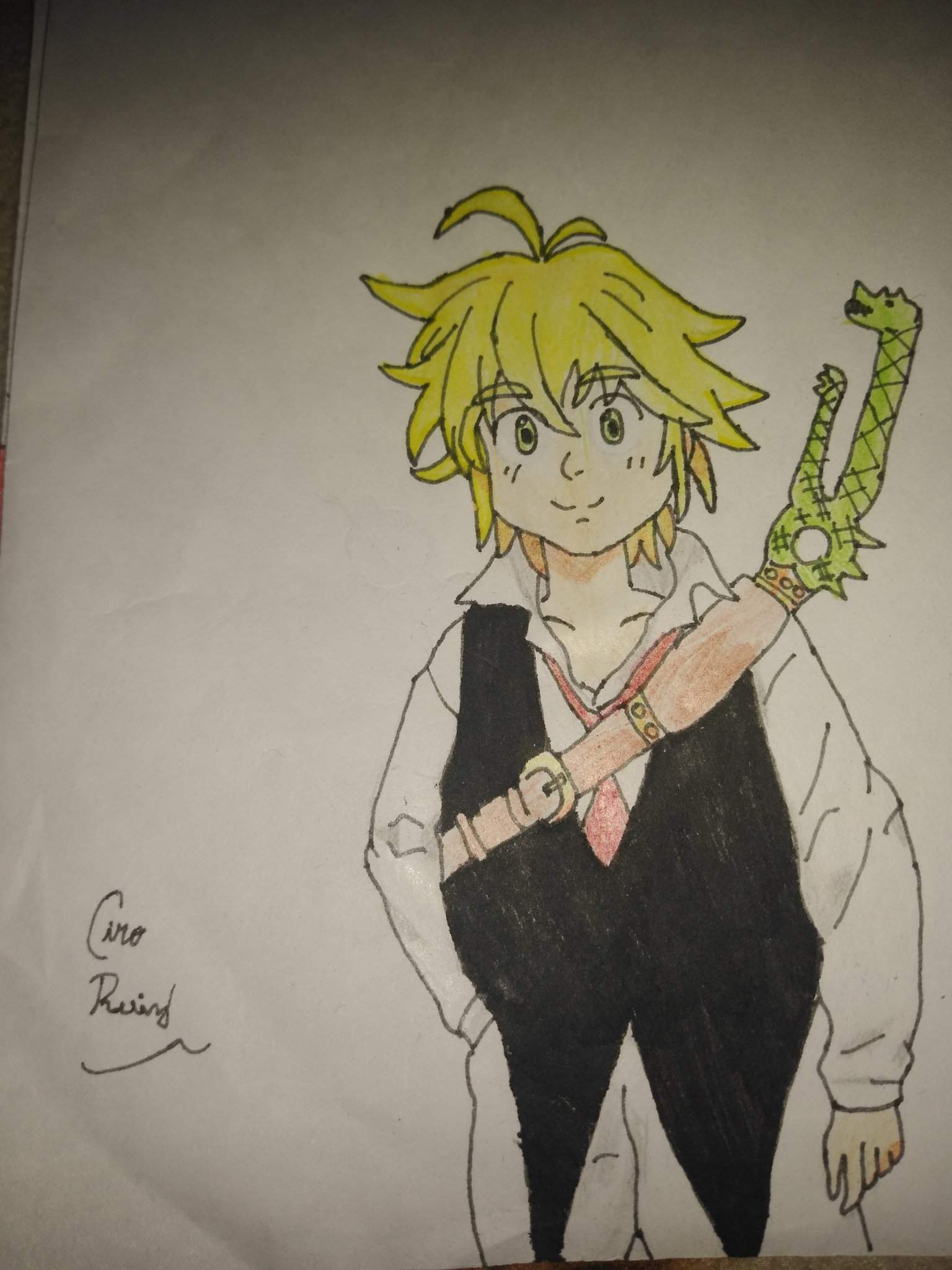 Aqui con mí meliodas :v | Wiki | Nanatsu No Taizai Amino™ Amino