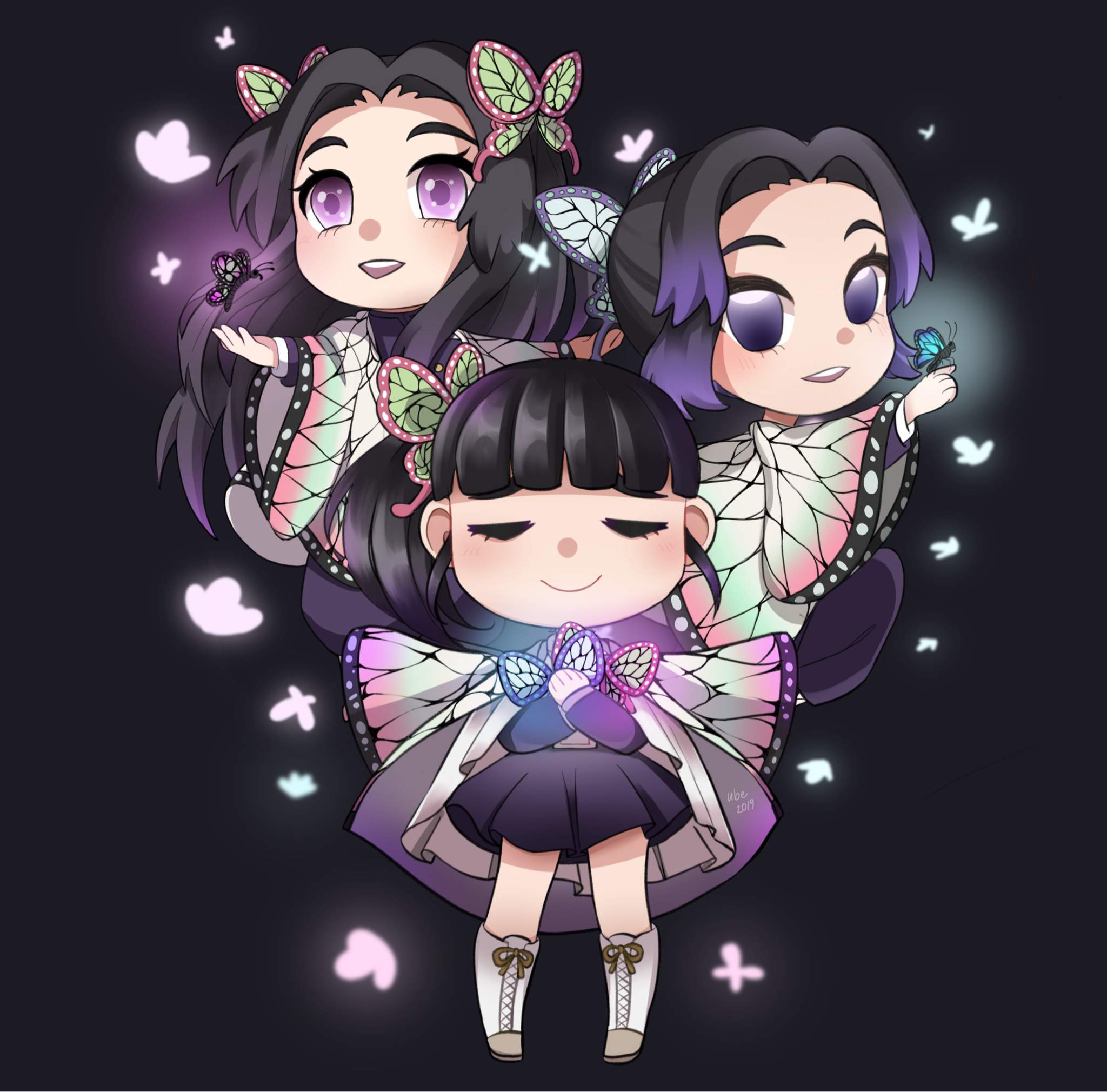 Butterfly Sisters | Anime Art Amino