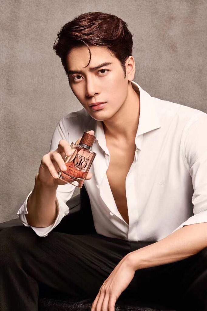 jackson wang giorgio armani