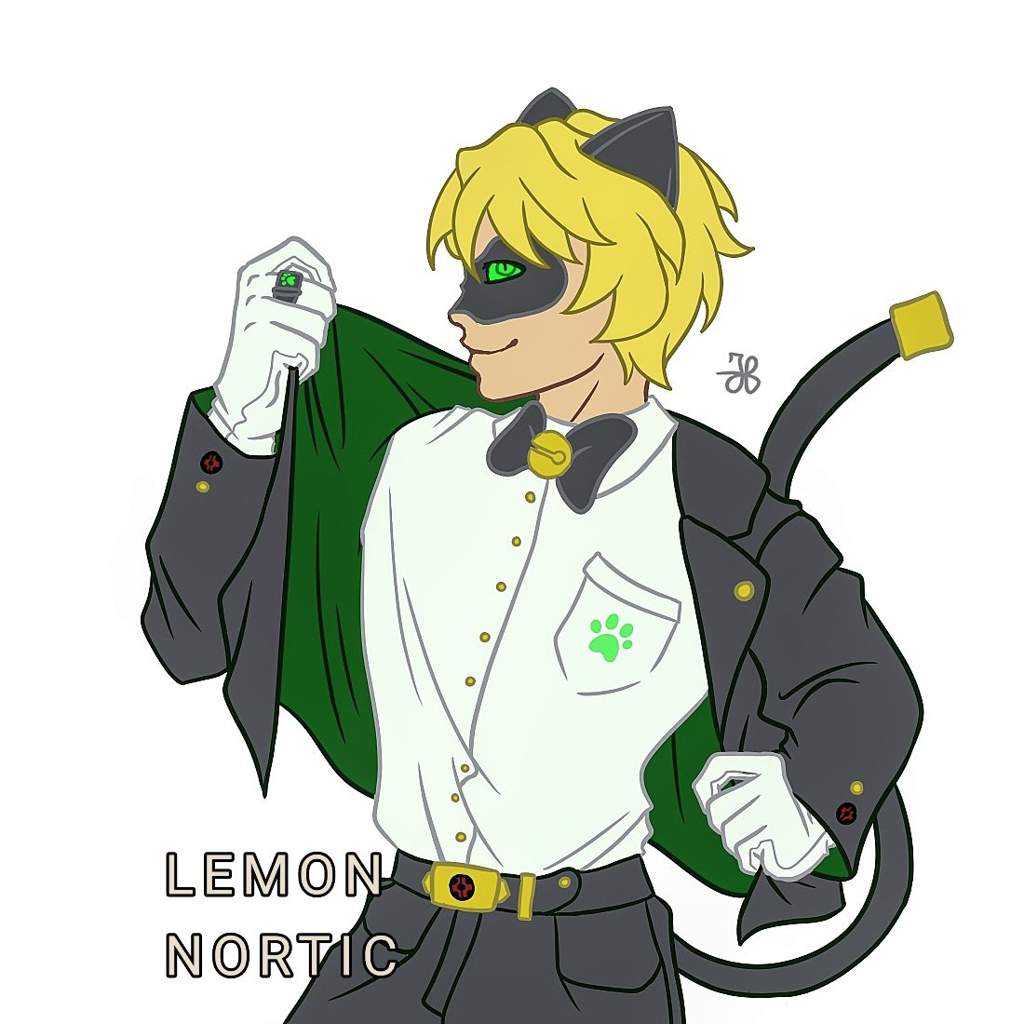 Chat Noir In A Suit Miraculous Amino