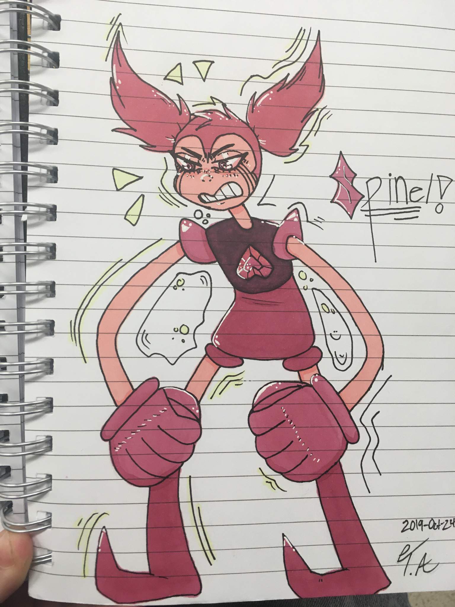 𝕮𝖍𝖆𝖓𝖌𝖊 || Spinel Fan Art ~ | Steven Universe Amino