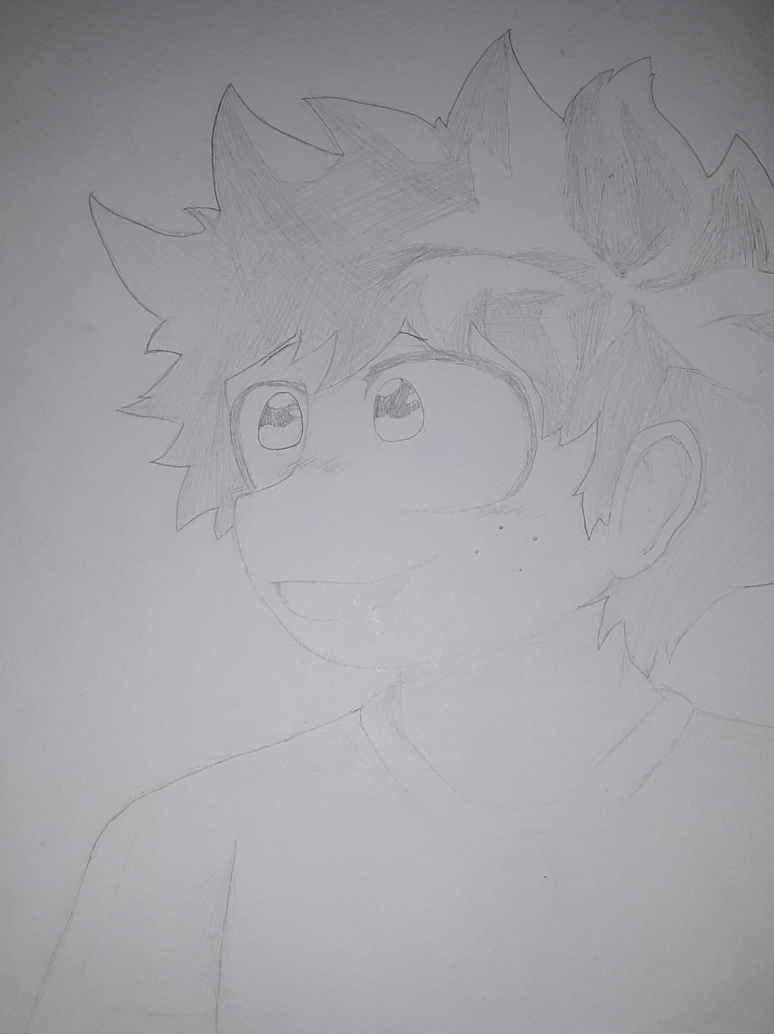 A quick Deku sketch | My Hero Academia Amino