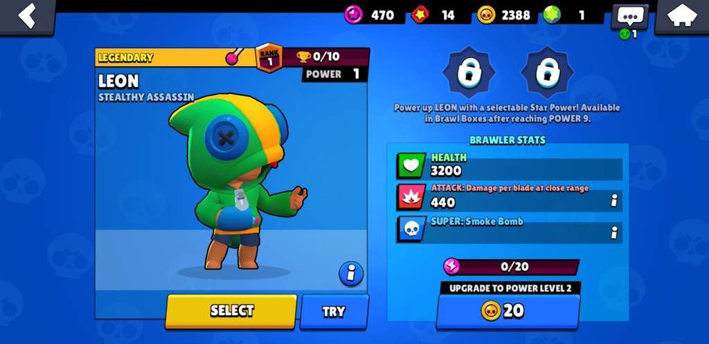 Omg I Got Leon From The Big Box On My Second Acount And On My First I Got Spike I Cant Belive Brawl Stars Amino