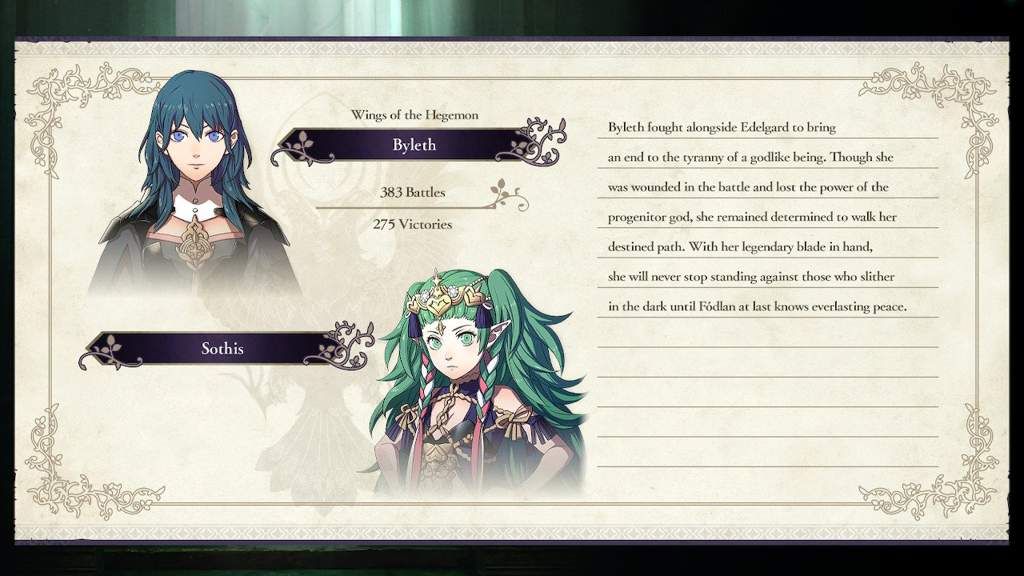 Byleth F Cf Endings Wiki Fire Emblem Amino