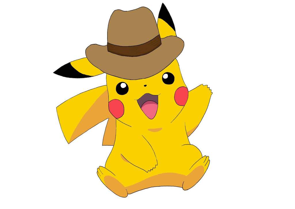 cowboy hat pikachu