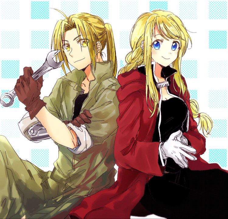 Ed and Winry wear clothes | Fullmetal Alchemist Amino