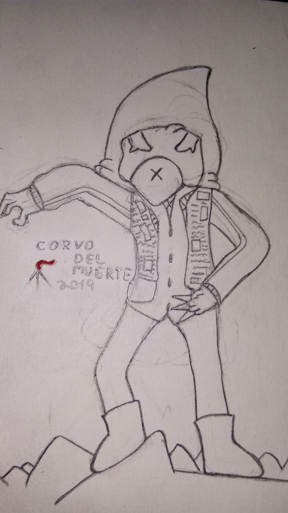 Um Pequeno Desenho Brawl Stars Amino Oficial Amino - como desenhar o corvo do brawl stars em numeros