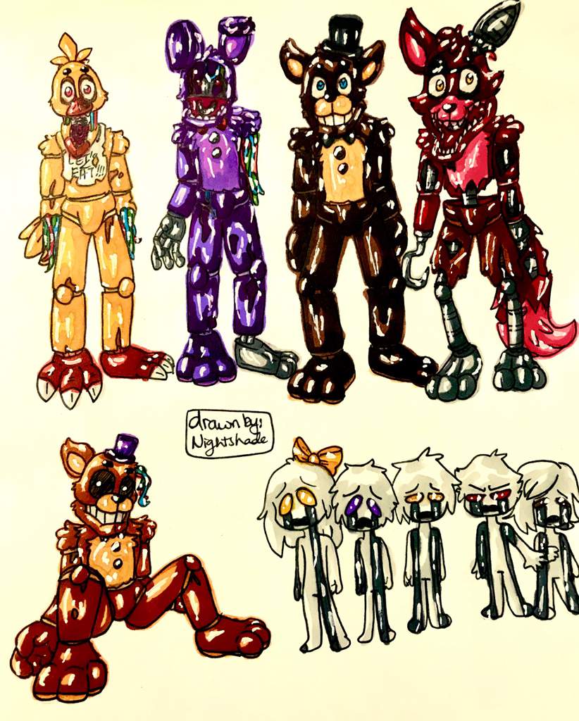 FNAF 2 comic pitch: “The One Behind the Mask” | Five Nights At Freddy's ...