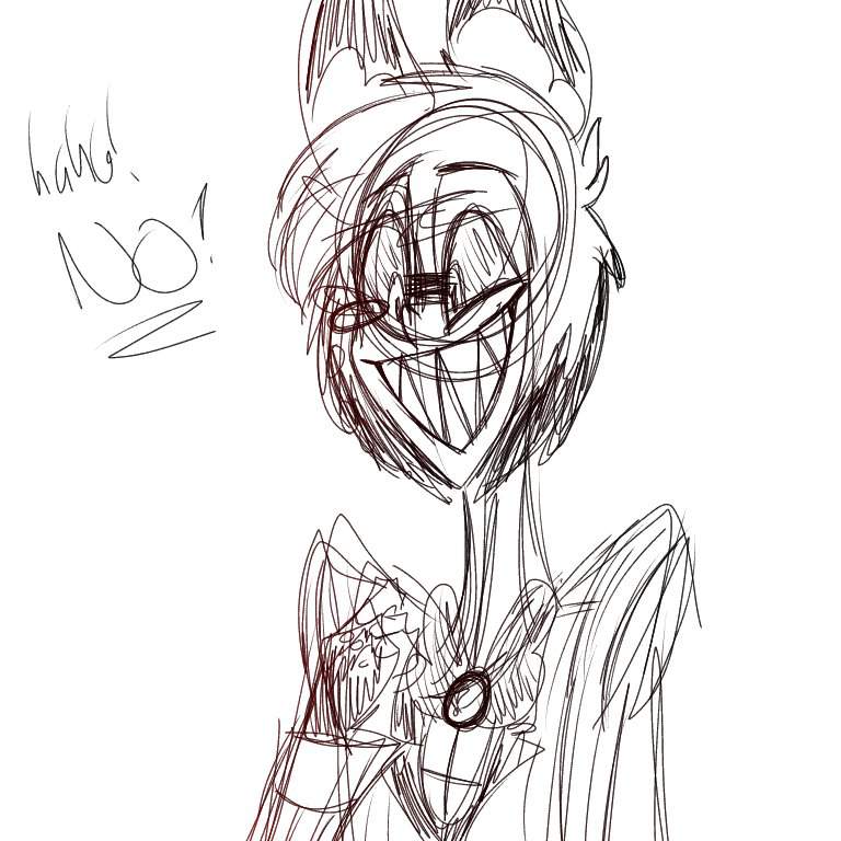 Alastor doodle | Hazbin Hotel (official) Amino