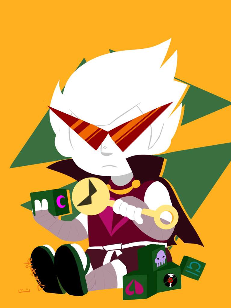 dirk baby plays with canon | Homestuck And Hiveswap Amino