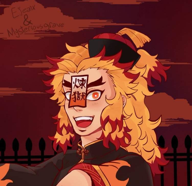 Halloween themed Gyomei and Kyojurou | Demon Slayer: Kimetsu No Yaiba Amino