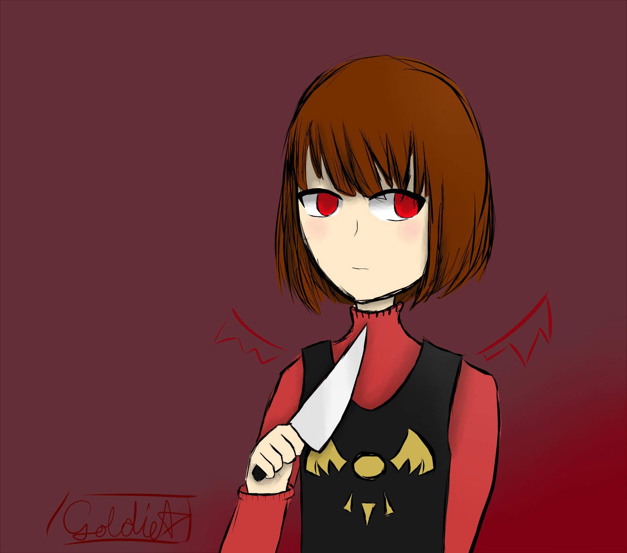 Underfell Chara/remake/ | Undertale Amino