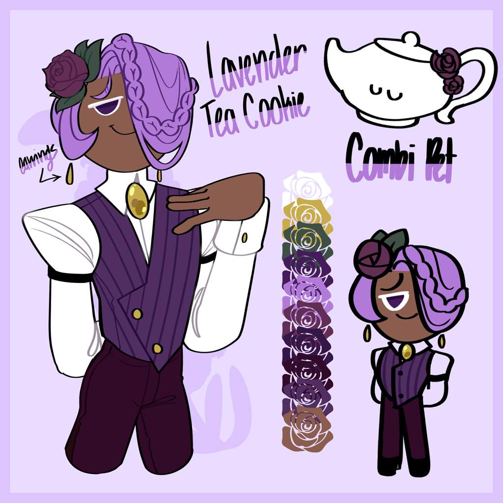 Lavender Tea Cookie Wiki *Cookie Run* Amino