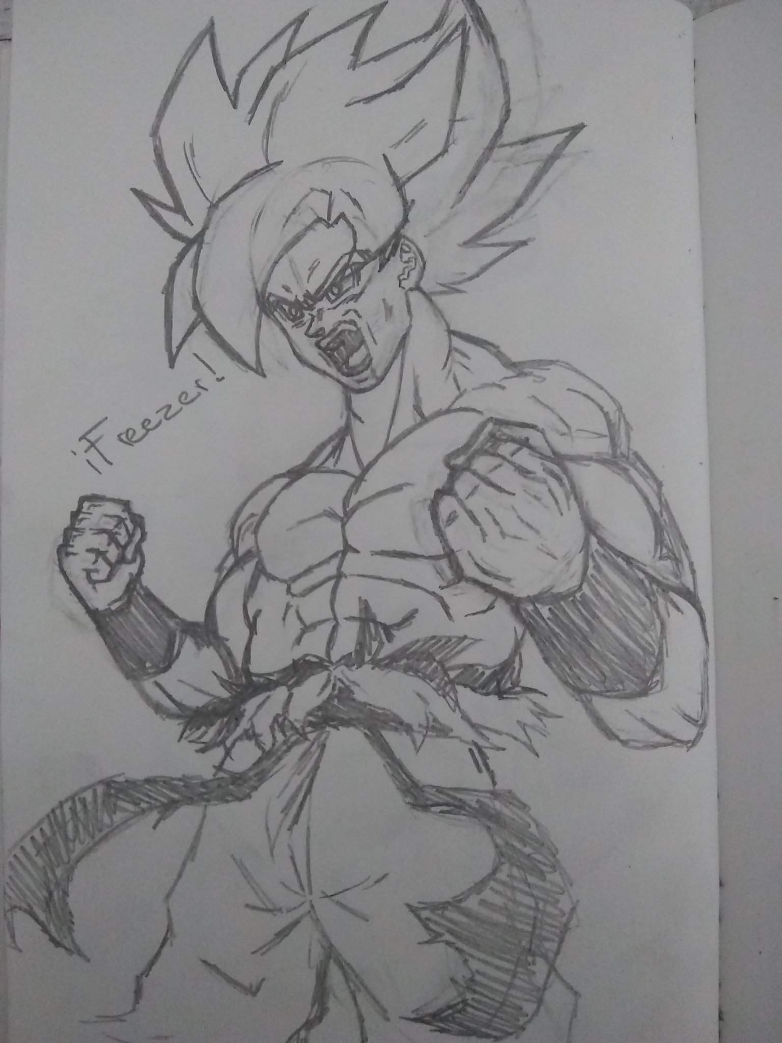 Dibujo del Kokun (°>° | DRAGON BALL ESPAÑOL Amino