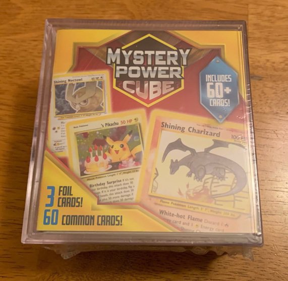 1 Pokemon Mystery Power Cube *Factory Sealed* Chance At Charizard!!Fast Shipping