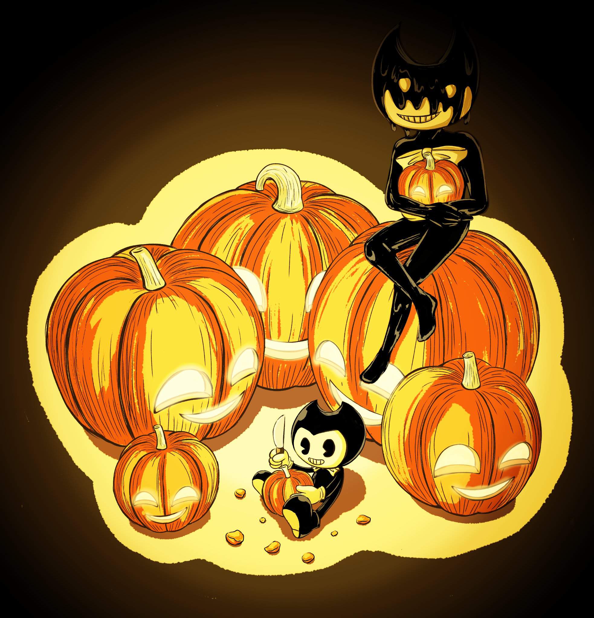 Happy Halloween ! | Bendy and the Ink Machine Amino