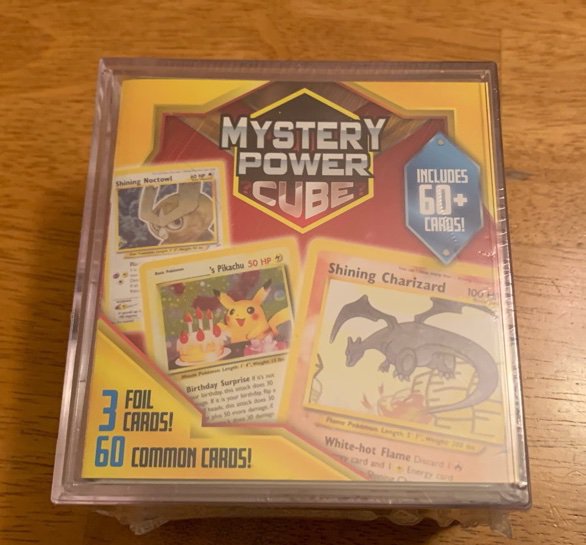Pokémon Mystery Power Cube 2020~what will you find Pikachu? Shinning Charizard 