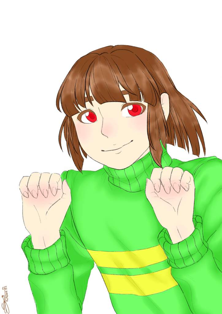Frisk! Look at me! [art + one-shot] | Undertale Amino