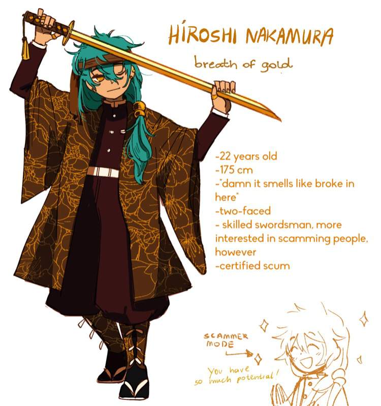 Hiroshi Nakamura | Demon Slayer: Kimetsu No Yaiba Amino