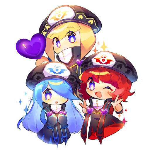 Three Mage Sisters Star Allies 