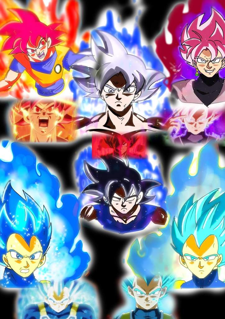 Godly Like Transformation (Saiyans) | DragonBallZ Amino