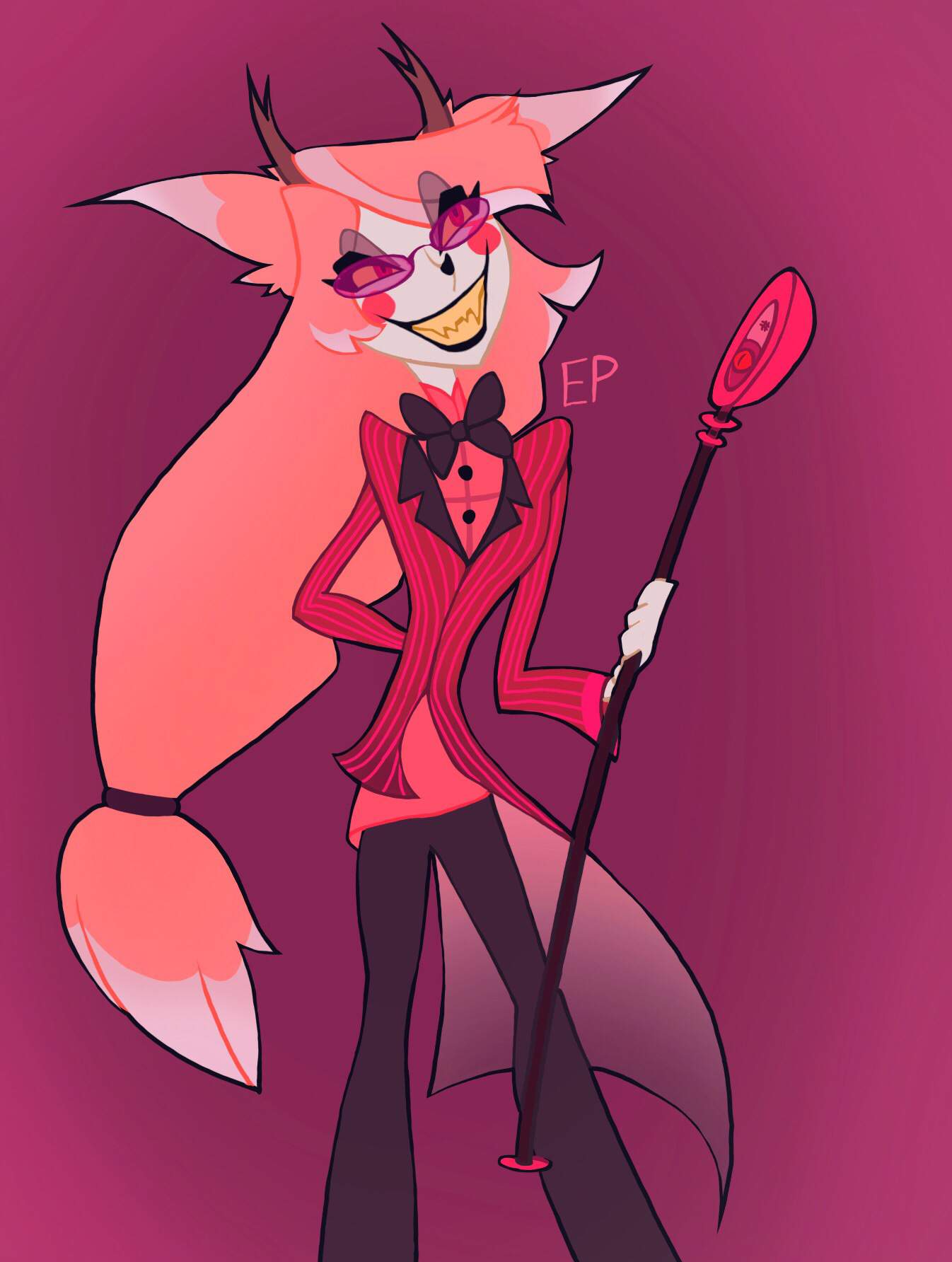 Alastor and Charlie fusion | Hazbin Hotel (official) Amino