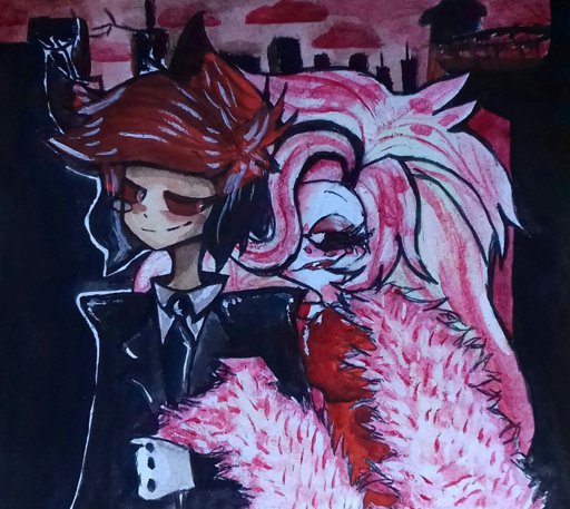 angel dust and valentino | Hazbin Hotel (official) Amino